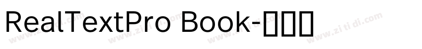 RealTextPro Book字体转换